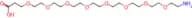 1-Amino-3,6,9,12,15,18,21,24-octaoxaheptacosan-27-oic acid