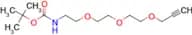 Tert-Butyl (2-(2-(2-(prop-2-yn-1-yloxy)ethoxy)ethoxy)ethyl)carbamate