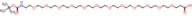2,2-Dimethyl-4-oxo-3,8,11,14,17,20,23,26,29,32,35,38,41-tridecaoxa-5-azatetratetracontan-44-oic ac…