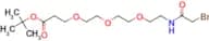 Tert-Butyl 1-bromo-2-oxo-6,9,12-trioxa-3-azapentadecan-15-oate