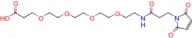 1-(2,5-Dioxo-2,5-dihydro-1H-pyrrol-1-yl)-3-oxo-7,10,13,16-tetraoxa-4-azanonadecan-19-oic acid