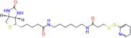 5-((3aS,4S,6aR)-2-Oxohexahydro-1H-thieno[3,4-d]imidazol-4-yl)-N-(6-(3-(pyridin-2-yldisulfanyl)prop…