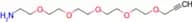 3,6,9,12,15-Pentaoxaoctadec-17-yn-1-amine