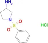 (S)-1-(Phenylsulfonyl)pyrrolidin-3-amine hydrochloride