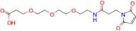 1-(2,5-Dioxo-2,5-dihydro-1H-pyrrol-1-yl)-3-oxo-7,10,13-trioxa-4-azahexadecan-16-oic acid