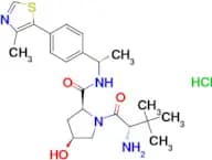 (2S,4S)-1-((S)-2-Amino-3,3-dimethylbutanoyl)-4-hydroxy-N-((S)-1-(4-(4-methylthiazol-5-yl)phenyl)et…