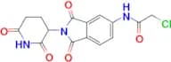 2-Chloro-N-(2-(2,6-dioxopiperidin-3-yl)-1,3-dioxoisoindolin-5-yl)acetamide