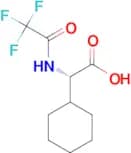 (S)-2-Cyclohexyl-2-(2,2,2-trifluoroacetamido)acetic acid