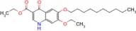 Ethyl 6-(decyloxy)-7-ethoxy-4-oxo-1,4-dihydroquinoline-3-carboxylate