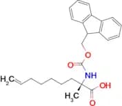 (S)-2-((((9H-Fluoren-9-yl)methoxy)carbonyl)amino)-2-methylnon-8-enoic acid