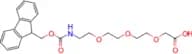 1-(9H-Fluoren-9-yl)-3-oxo-2,7,10,13-tetraoxa-4-azapentadecan-15-oic acid