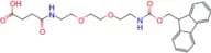 1-(9H-Fluoren-9-yl)-3,14-dioxo-2,7,10-trioxa-4,13-diazaheptadecan-17-oic acid