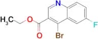 Ethyl 4-bromo-6-fluoro-quinoline-3-carboxylate