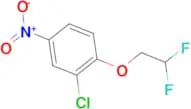 2-Chloro-1-(2,2-difluoro-ethoxy)-4-nitro-benzene