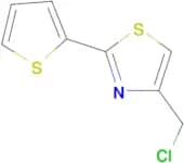 4-(Chloromethyl)-2-(2-thienyl)-1,3-thiazole