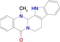 14-Methyl-7,8,13b,14-tetrahydroindolo[2',3':3,4]pyrido[2,1-b]quinazolin-5(13H)-one