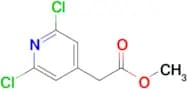Methyl 2-(2,6-dichloropyridin-4-yl)acetate