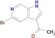 1-(5-Bromo-1H-pyrrolo[2,3-c]pyridin-3-yl)ethanone