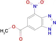Methyl 4-nitro-1H-1,2,3-benzotriazole-6-carboxylate