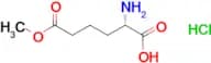 Hexanedioic acid, 2-amino-, 6-methyl ester, hydrochloride, (S)- (9CI)