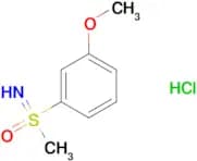 Imino(3-methoxyphenyl)methyl-λ6-sulfanone hydrochloride
