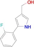 5-(2-Fluorophenyl)-1H-pyrrole-3-methanol