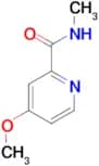 4-Methoxy-N-methyl-2-pyridinecarboxamide