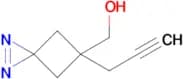 (5-(Prop-2-yn-1-yl)-1,2-diazaspiro[2.3]hex-1-en-5-yl)methanol