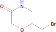 6-(Bromomethyl)morpholin-3-one