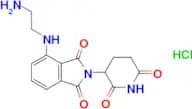 Pomalidomide-C2-NH2 (hydrochloride)