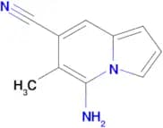 5-Amino-6-methylindolizine-7-carbonitrile