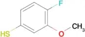 4-Fluoro-3-methoxybenzenethiol