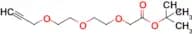 Tert-Butyl 2-(2-(2-(prop-2-yn-1-yloxy)ethoxy)ethoxy)acetate