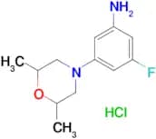 3-(2,6-Dimethylmorpholino)-5-fluoroaniline hydrochloride