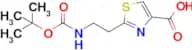 2-(2-((tert-Butoxycarbonyl)amino)ethyl)thiazole-4-carboxylic acid