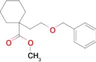 Methyl 1-(2-(benzyloxy)ethyl)cyclohexanecarboxylate