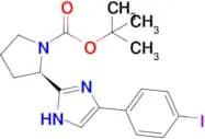 Tert-butyl (2R)-2-[4-(4-iodophenyl)-1H-imidazol-2-yl]pyrrolidine-1-carboxylate