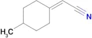 (S)-2-(4-Methylcyclohexylidene)acetonitrile