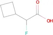 2-Cyclobutyl-2-fluoroacetic acid