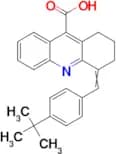 4-[(4-tert-butylphenyl)methylidene]-1,2,3,4-tetrahydroacridine-9-carboxylic acid