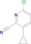 2-Pyridinecarbonitrile, 6-chloro-3-cyclopropyl-