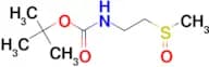 Tert-Butyl (2-(methylsulfinyl)ethyl)carbamate