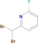 2-(Dibromomethyl)-6-fluoropyridine