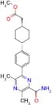 Trans-4-[4-[6-(Aminocarbonyl)-3,5-dimethyl-2-pyrazinyl]phenyl]cyclohexaneacetic acid methyl ester