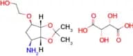 2-(((3aS,4R,6S,6aR)-6-amino-2,2-dimethyltetrahydro-3aH-cyclopenta[d][1,3]dioxol-4-yl)oxy)ethanol (…