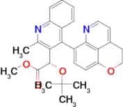 (S)-methyl 2-(tert-butoxy)-2-((R)-4-(2,3-dihydropyrano[4,3,2-de]quinolin-7-yl)-2-methylquinolin-3-…