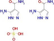 3-Amino-1H-pyrazole-4-carboxamide sulfate(2:1)