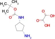 Tert-butyl ((1S,3R)-3-aminocyclopentyl)carbamate oxalate