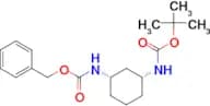 Benzyl tert-Butyl ((1S,3R)-cyclohexane-1,3-diyl)dicarbamate