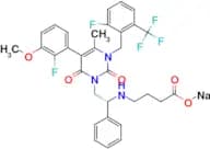 Elagolix sodium